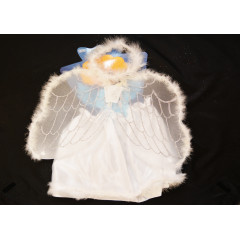MAGIC PARTY Karnevalová maska ,, anjel,, 90-120 cm