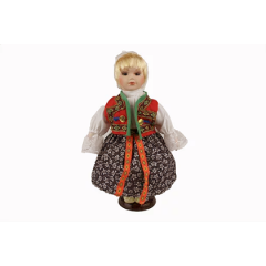 HOME DECO Porcelánové bábiky - tradičné šaty 31cm 