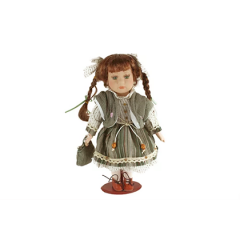 HOME DECO Porcelánová bábika 31 cm