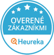 overene zakaznikmi heureka logo